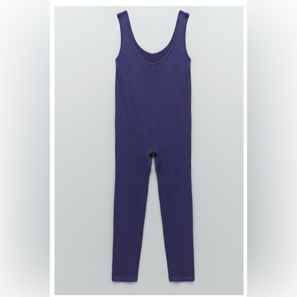Zara Limitless Contour Collection Jumpsuit 💙 - Picture 1 of 4
